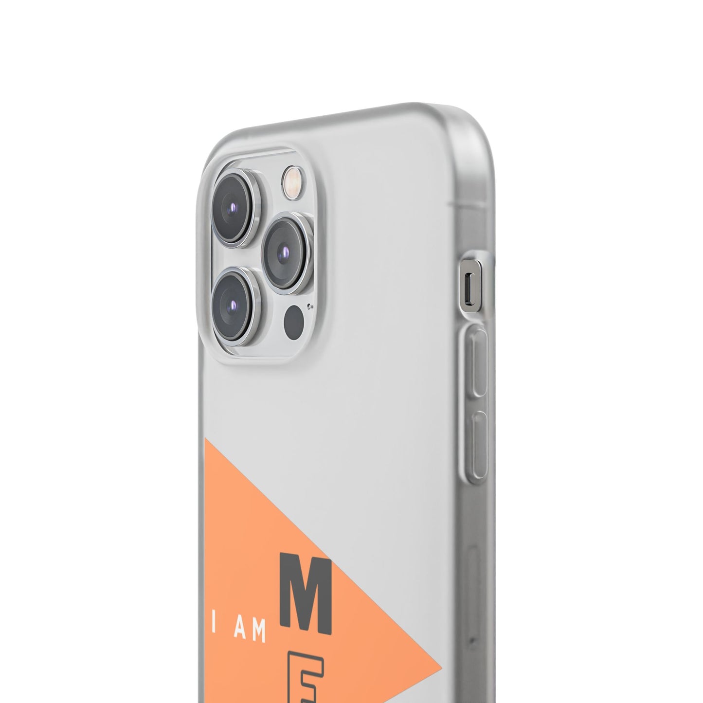 I am ME Flexi Transparent iPhone Case