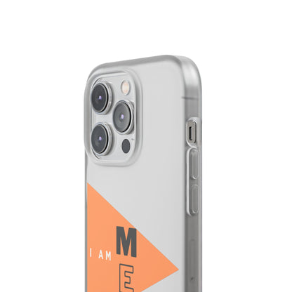 I am ME Flexi Transparent iPhone Case