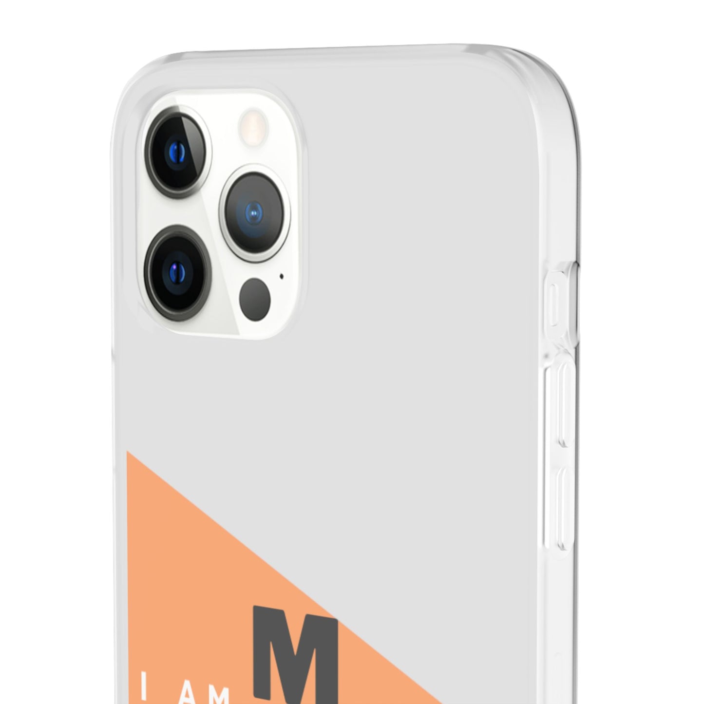 I am ME Flexi Transparent iPhone Case