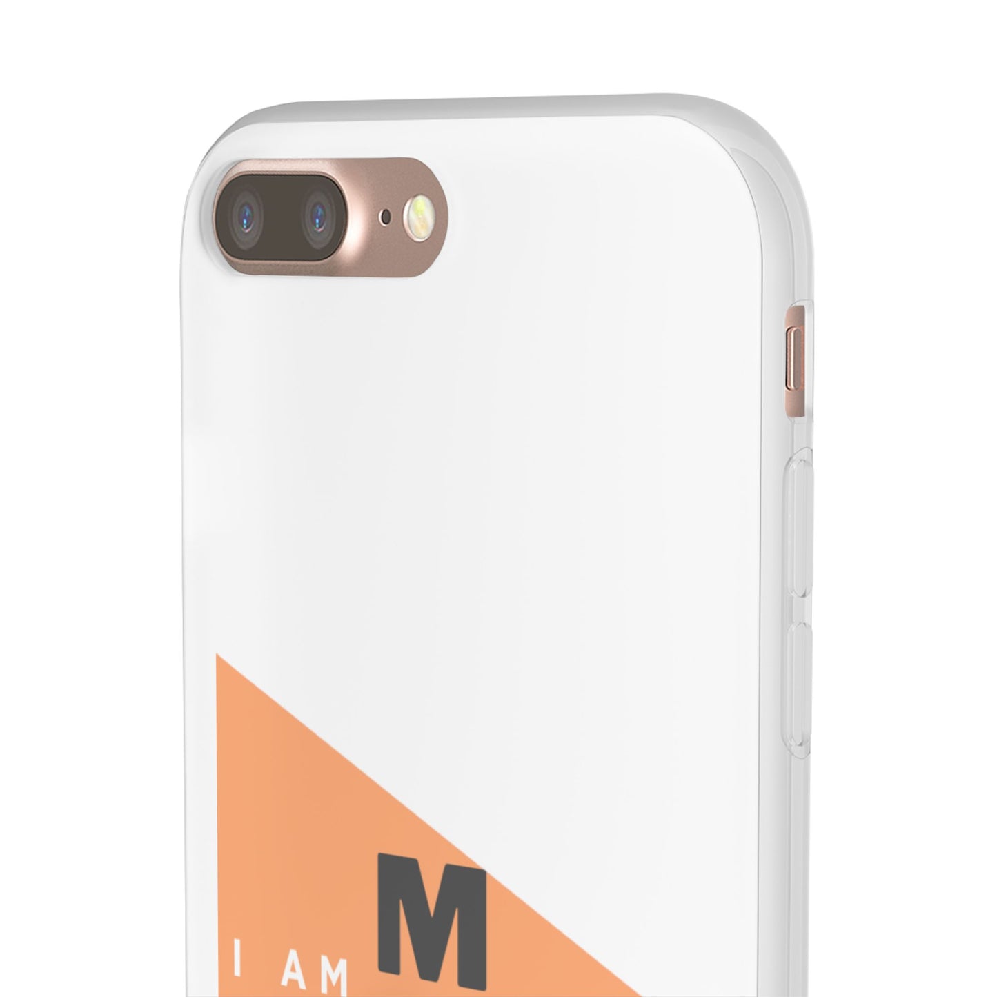 I am ME Flexi Transparent iPhone Case