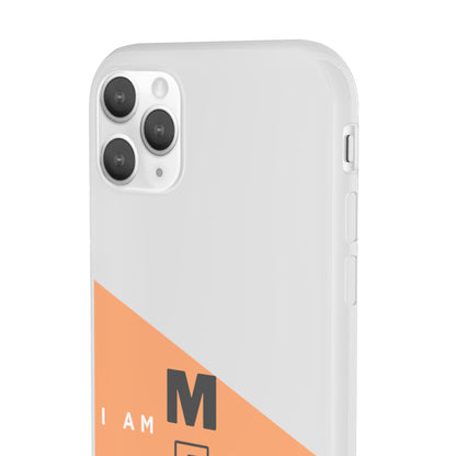 I am ME Flexi Transparent iPhone Case