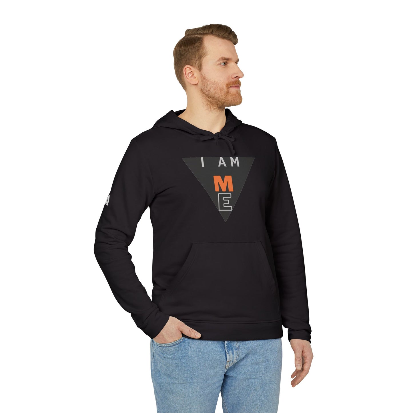 "I AM ME" adidas Unisex Fleece Hoodie