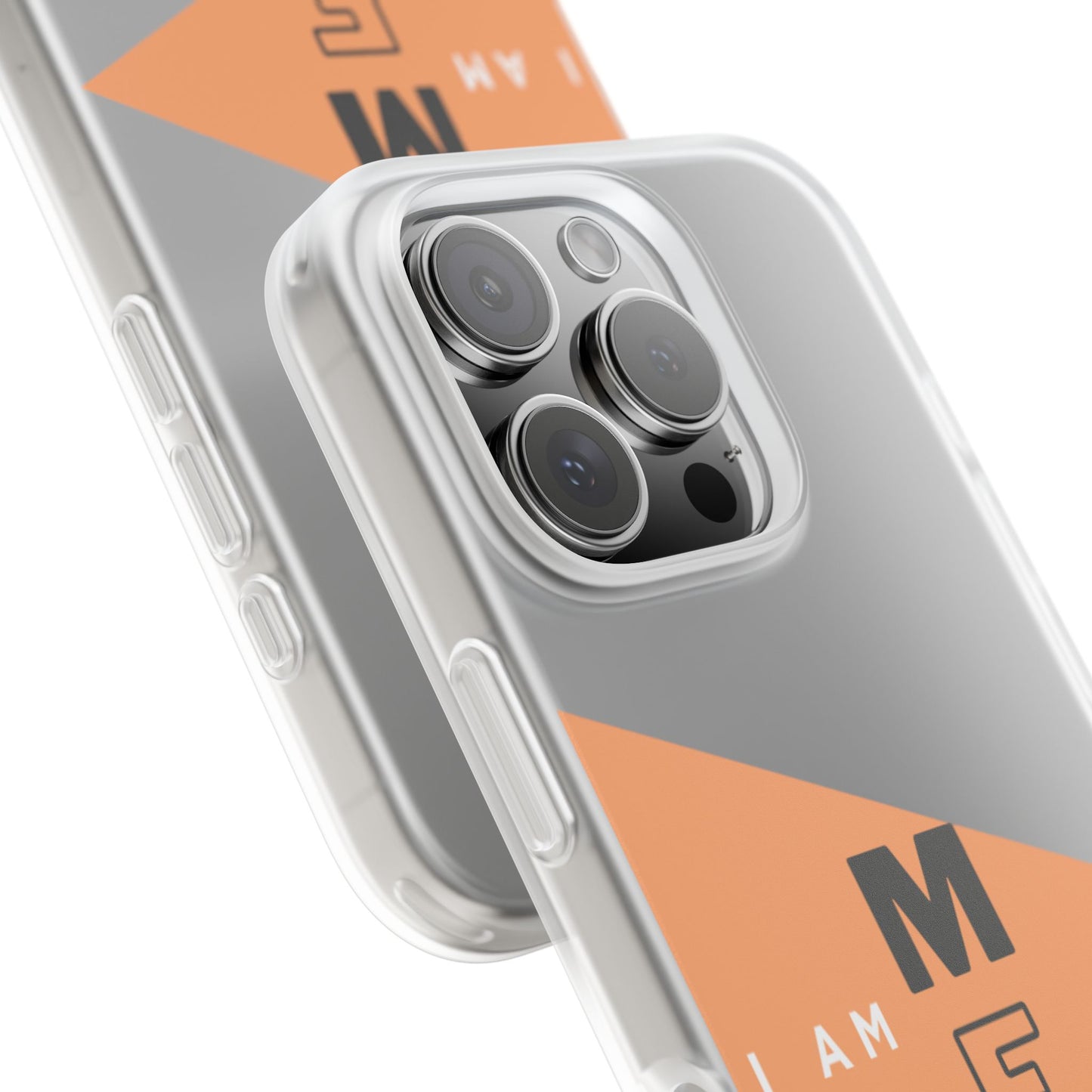 I am ME Flexi Transparent iPhone Case