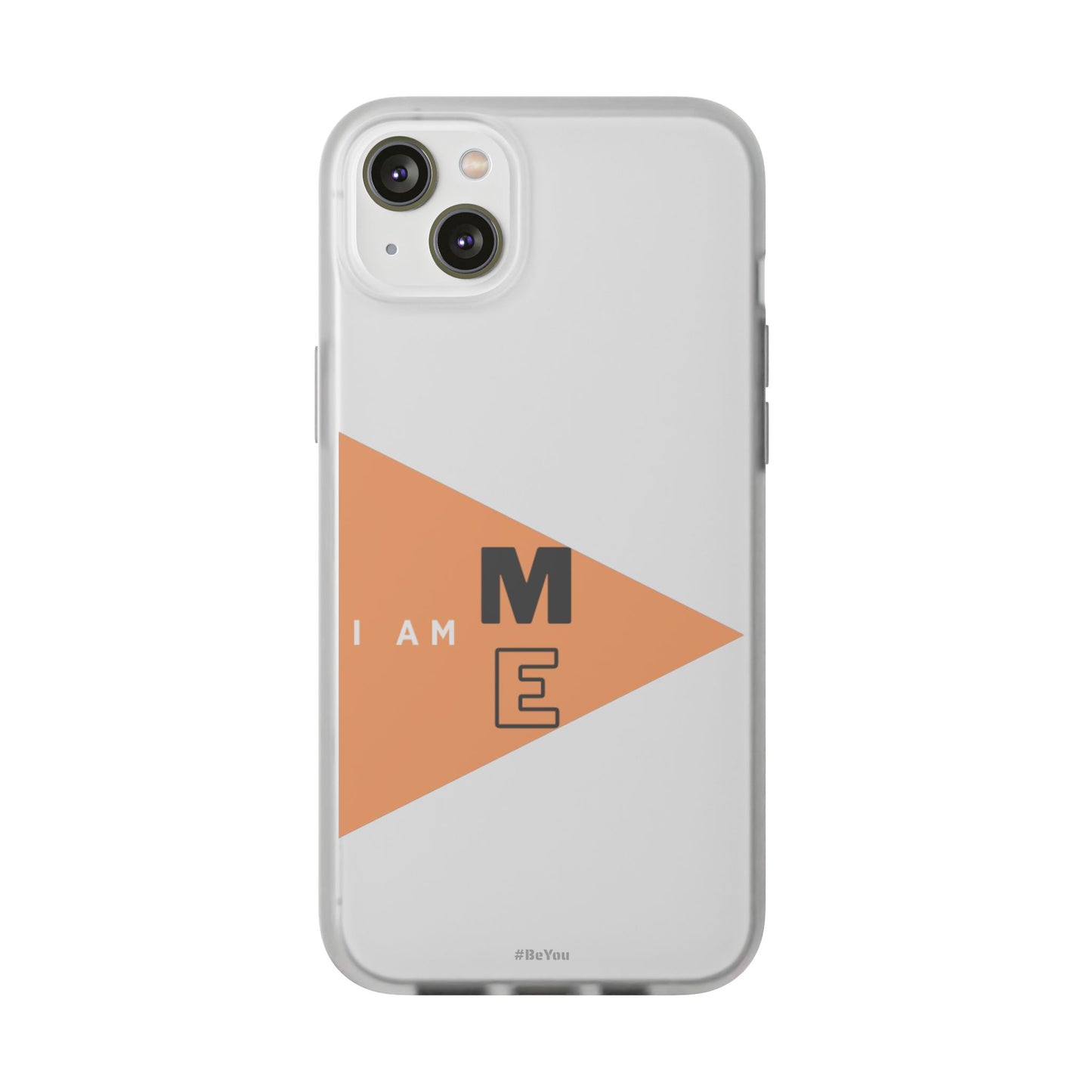 I am ME Flexi Transparent iPhone Case