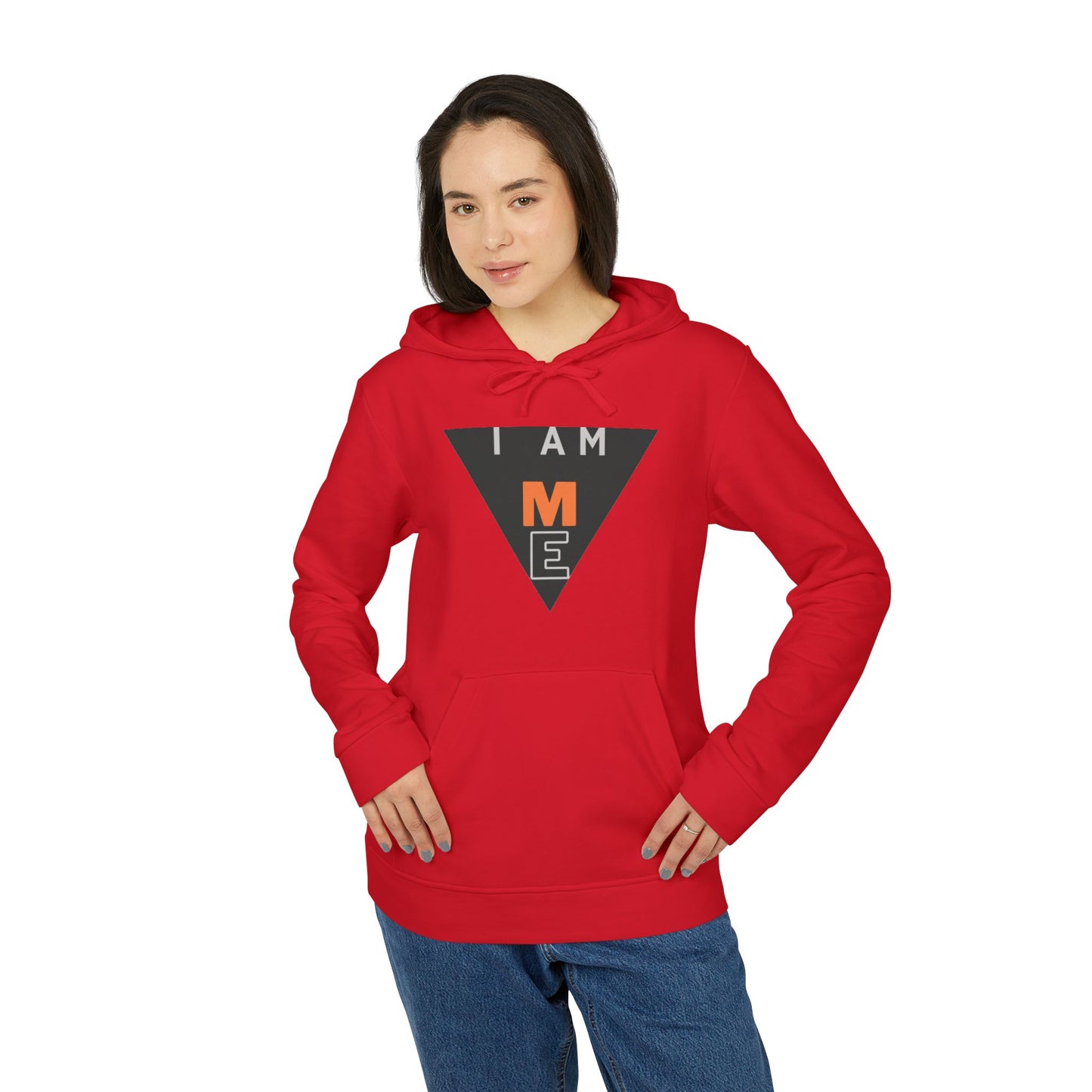 "I AM ME" adidas Unisex Fleece Hoodie