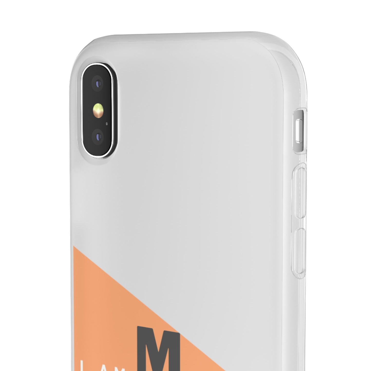 I am ME Flexi Transparent iPhone Case