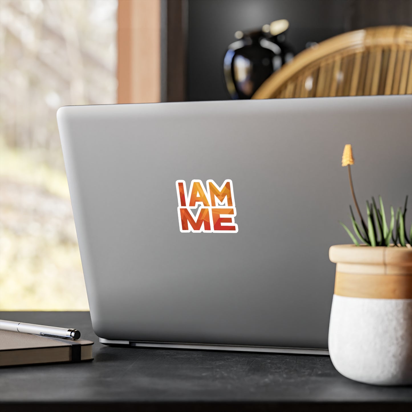 'I AM ME'  Vinyl Kiss-Cut Sticker for Self-Expression (New!)