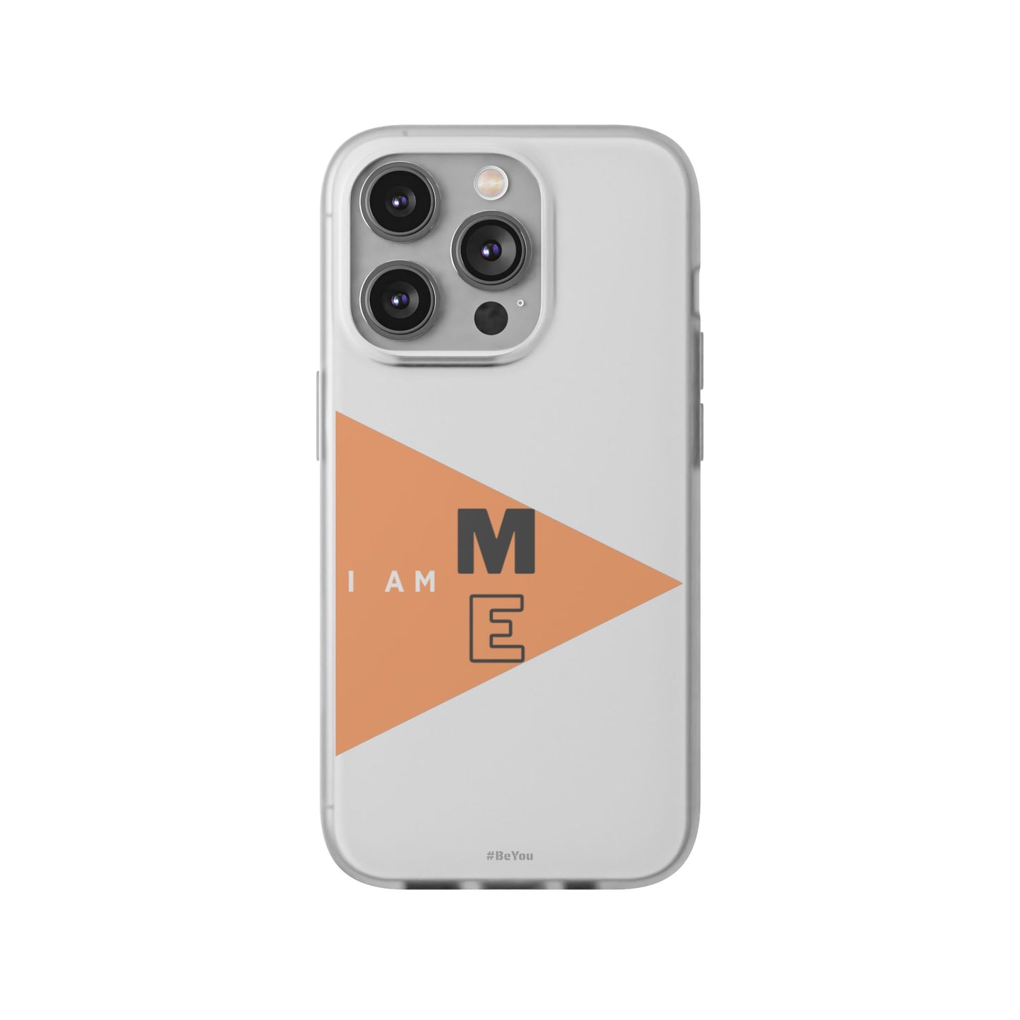 I am ME Flexi Transparent iPhone Case
