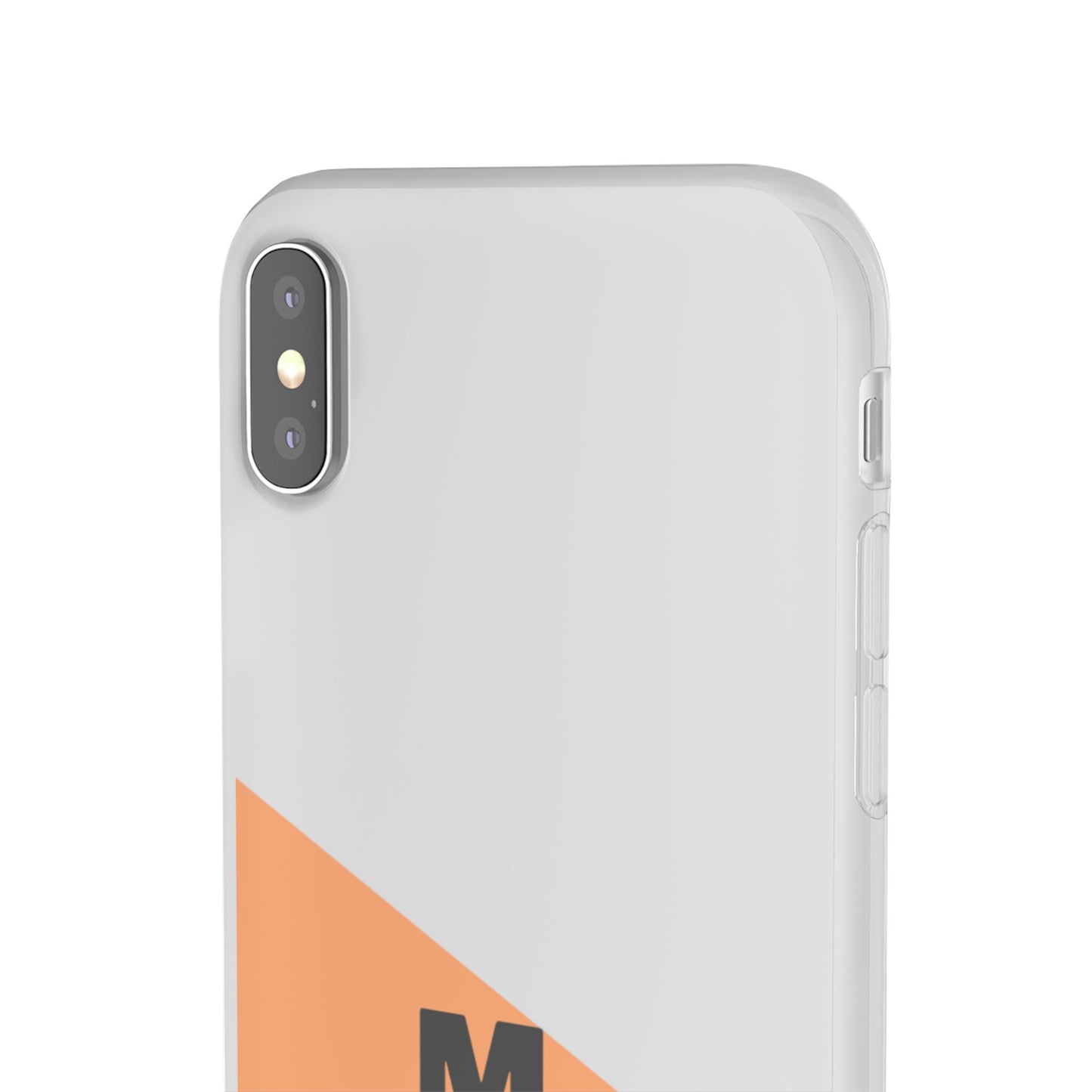 I am ME Flexi Transparent iPhone Case