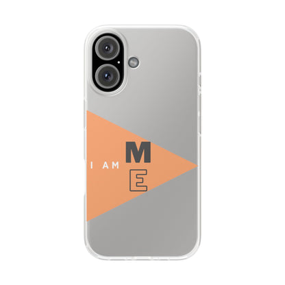 I am ME Flexi Transparent iPhone Case