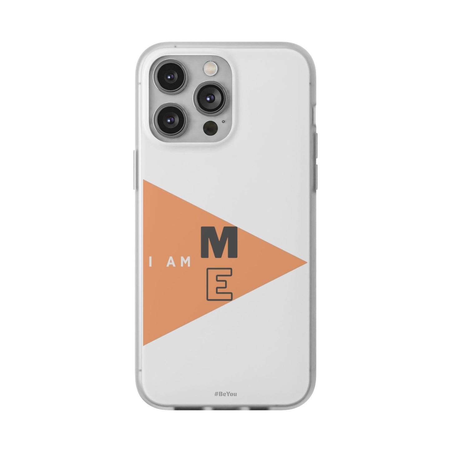 I am ME Flexi Transparent iPhone Case
