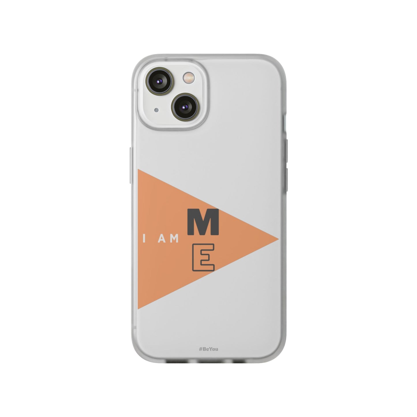 I am ME Flexi Transparent iPhone Case