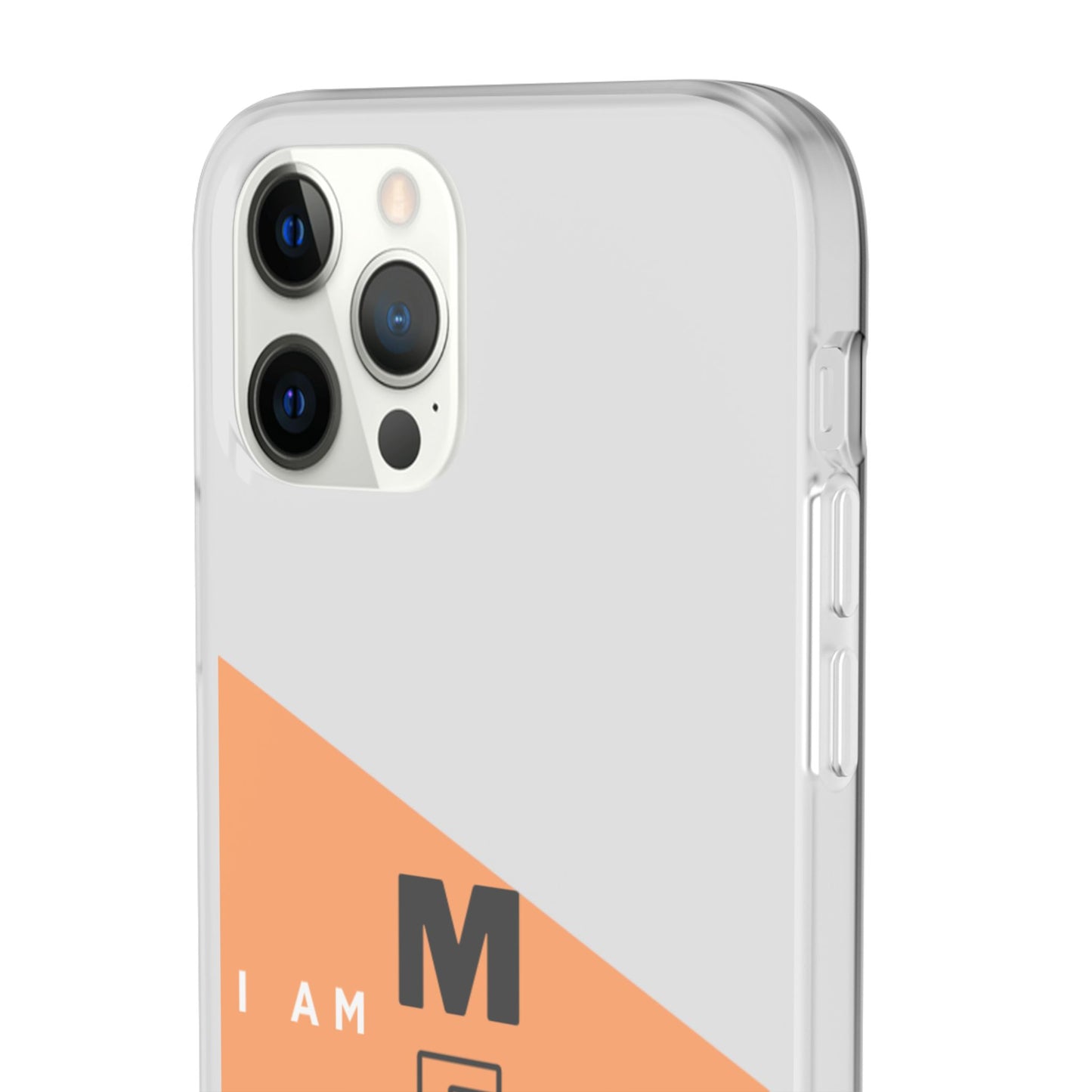 I am ME Flexi Transparent iPhone Case