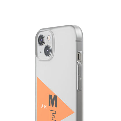 I am ME Flexi Transparent iPhone Case